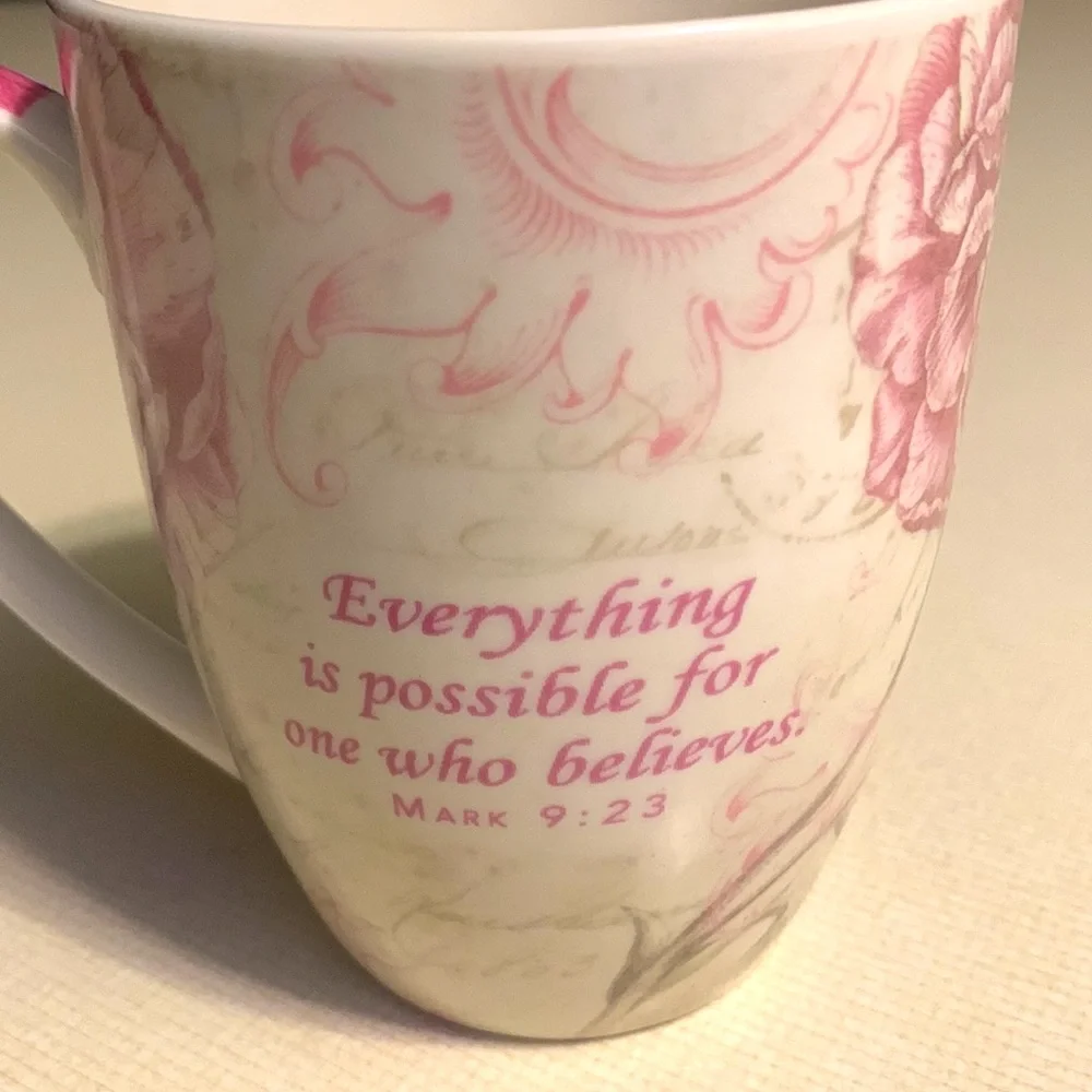 Christian Art Gifts “Believe” Mug - Picture 3 of 5